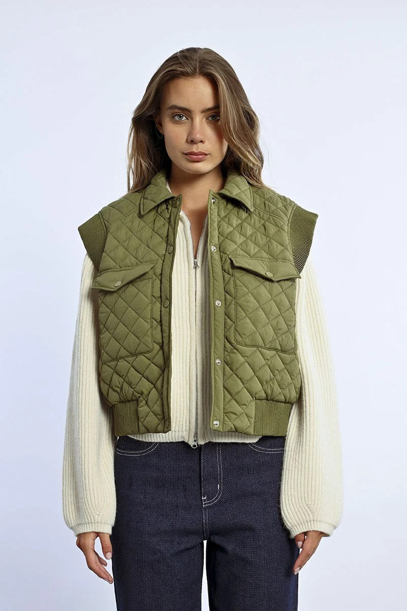 Aria Quilted Vest