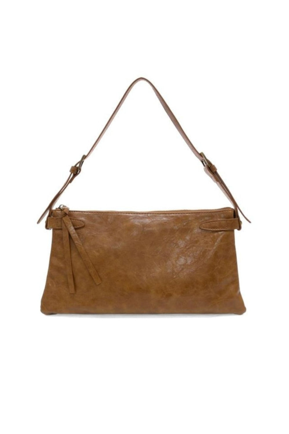 Eve Trapeze Shoulder Bag - Buck Tan