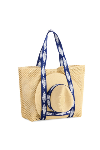 Fisher Tote & Hat Set