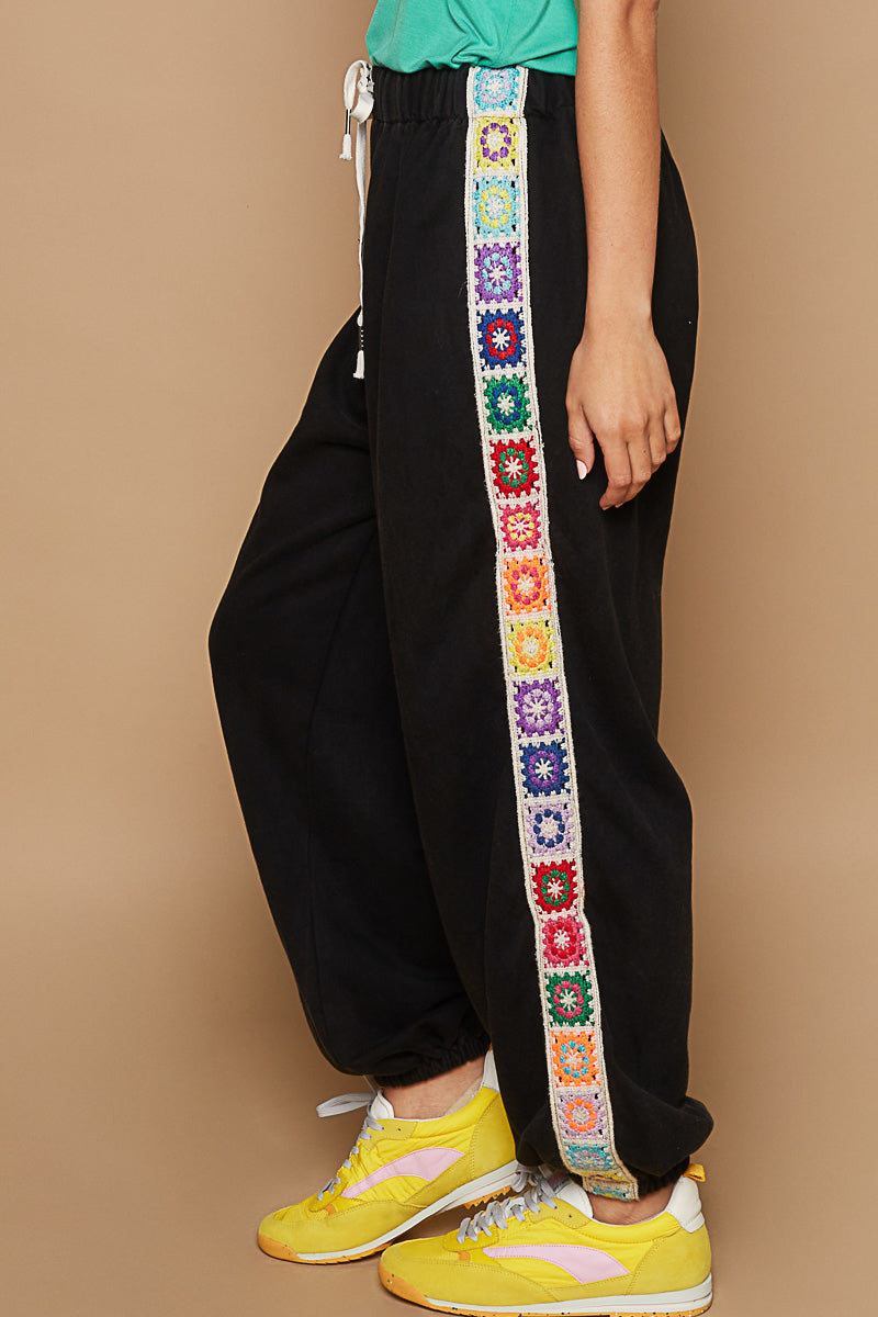 Tory Embroidered Pants