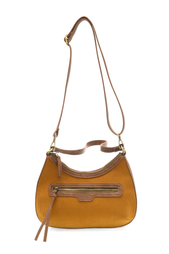 Corduroy Hallie Hobo - Dijon