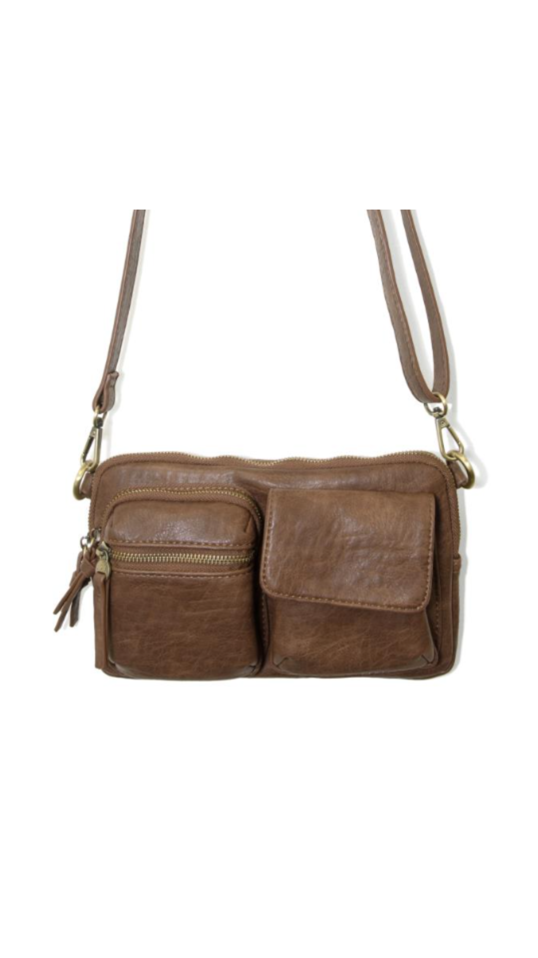 Kendra Cargo Pocket Crossbody Bag