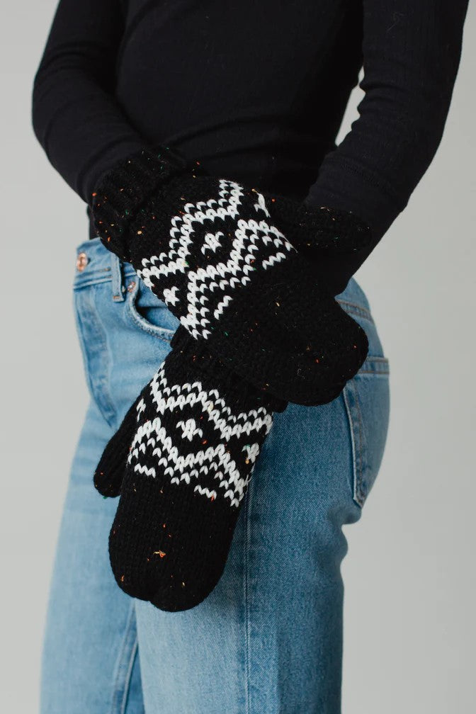 Britanny Patterned Mittens