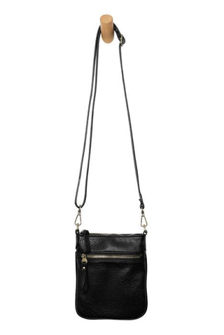 Lia Phone Crossbody - Black