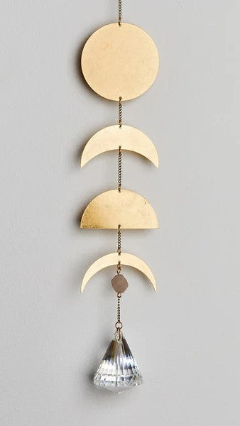 Suncatcher - Moon Phase/Moonstone