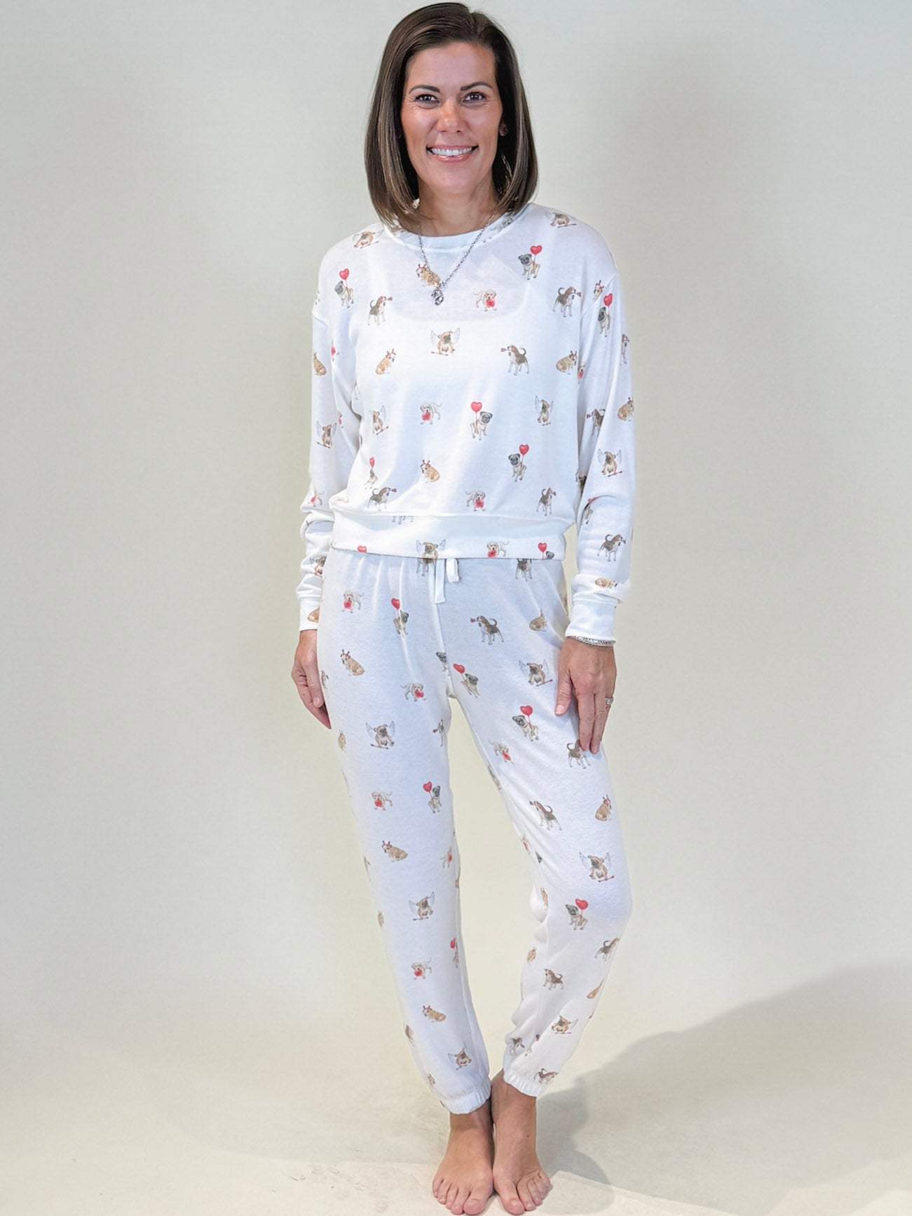 [Z Supply] Bisous Love Pup Top