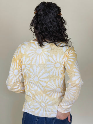Amy Reversible V-Neck Sweater