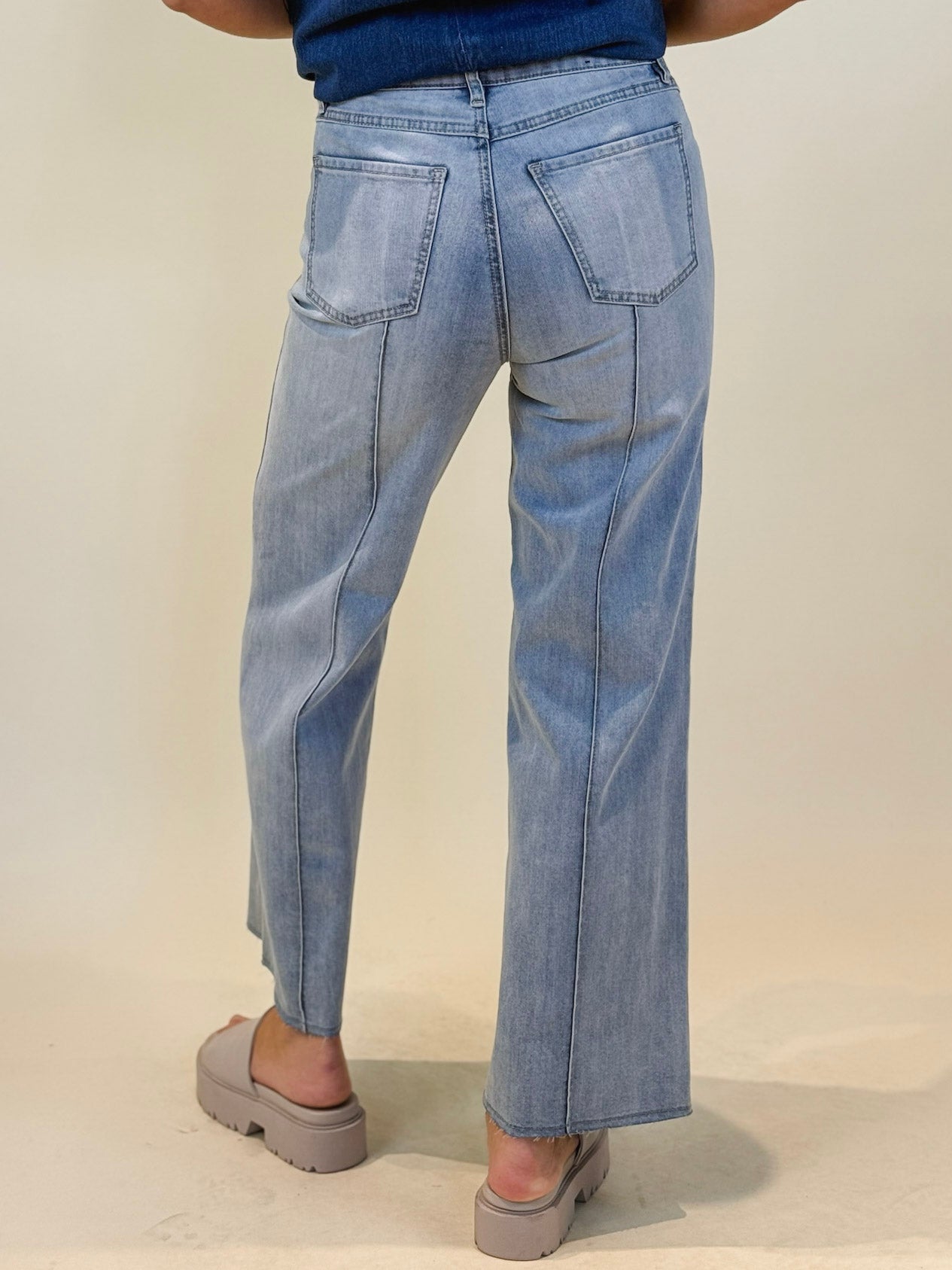 Olivia Wide Ankle Denim