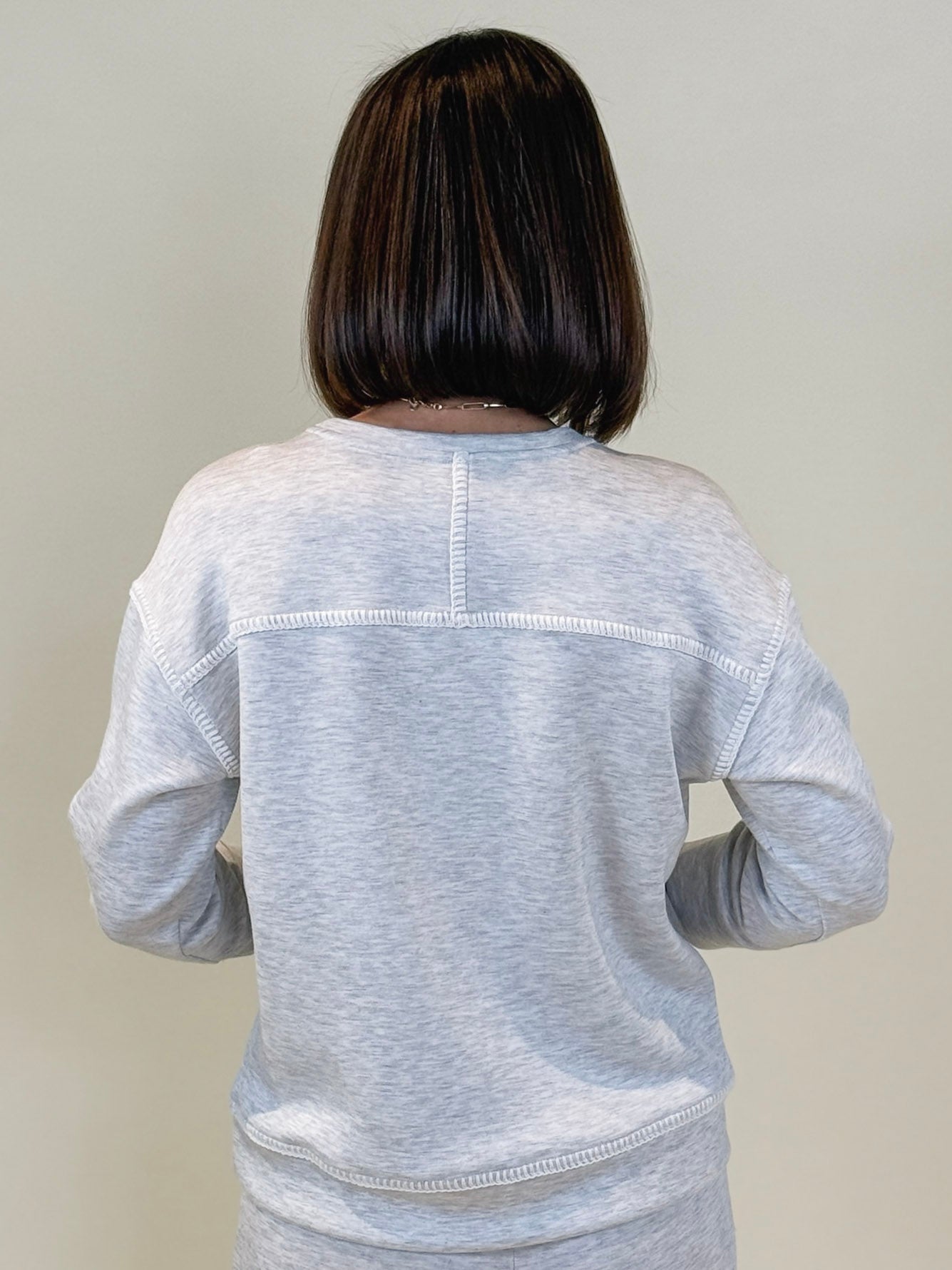 Sofia Soft Scuba 3/4 Sleeve Top