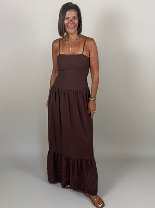 [Z Supply] Esti Embroidered Maxi Dress