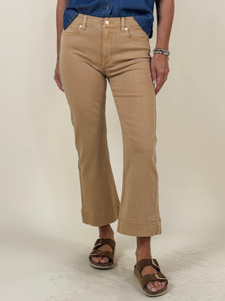 [Liverpool] Hannah Crop Flare Hugger, 25.5" Inseam
