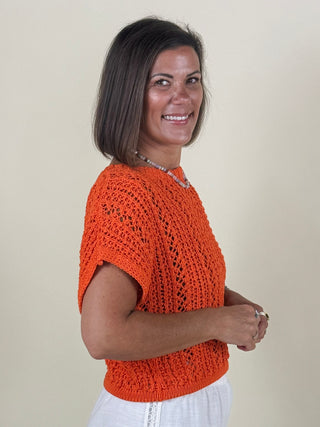 [Z Supply] Ballast Crochet Sweater Top