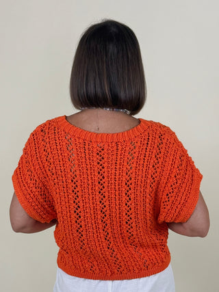 [Z Supply] Ballast Crochet Sweater Top