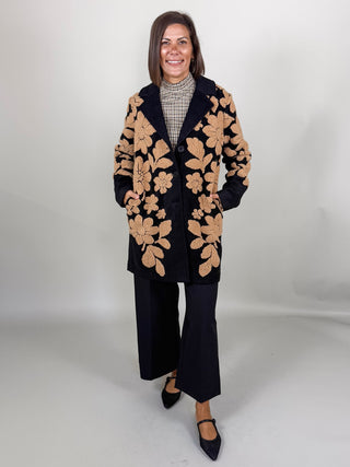 Shellie Sherpa Flocked Coat