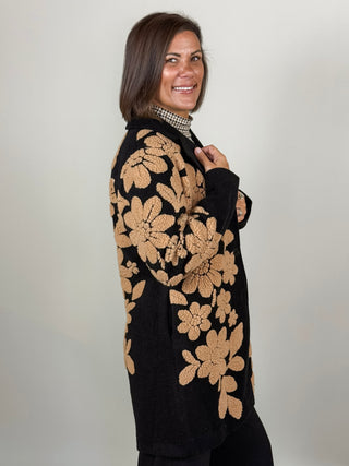 Shellie Sherpa Flocked Coat