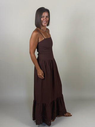[Z Supply] Esti Embroidered Maxi Dress
