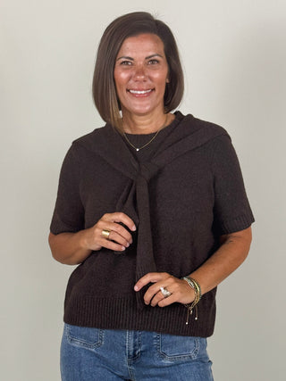 Sasha Short Sleeve Sweater