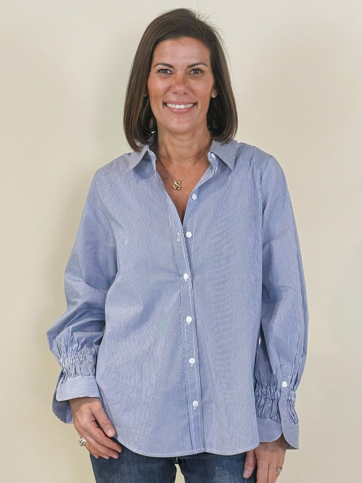 [Liverpool] Avery Button Front Top