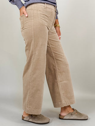 Sierra Wide Leg Corduroy Pants