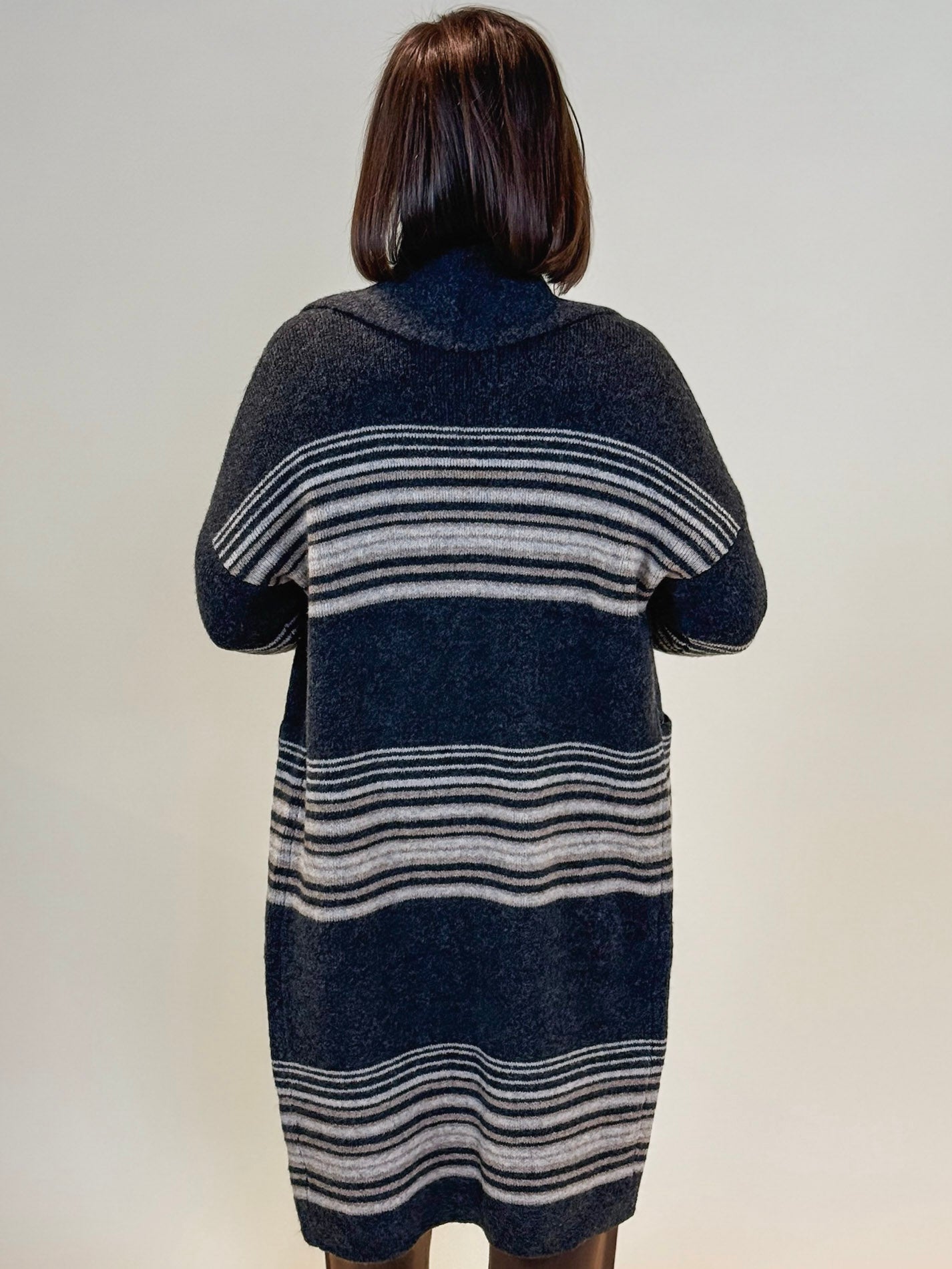 Myra Shawl Collar Duster Cardigan