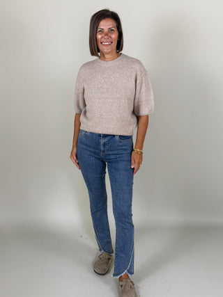 Kira Elbow Sleeve Sweater