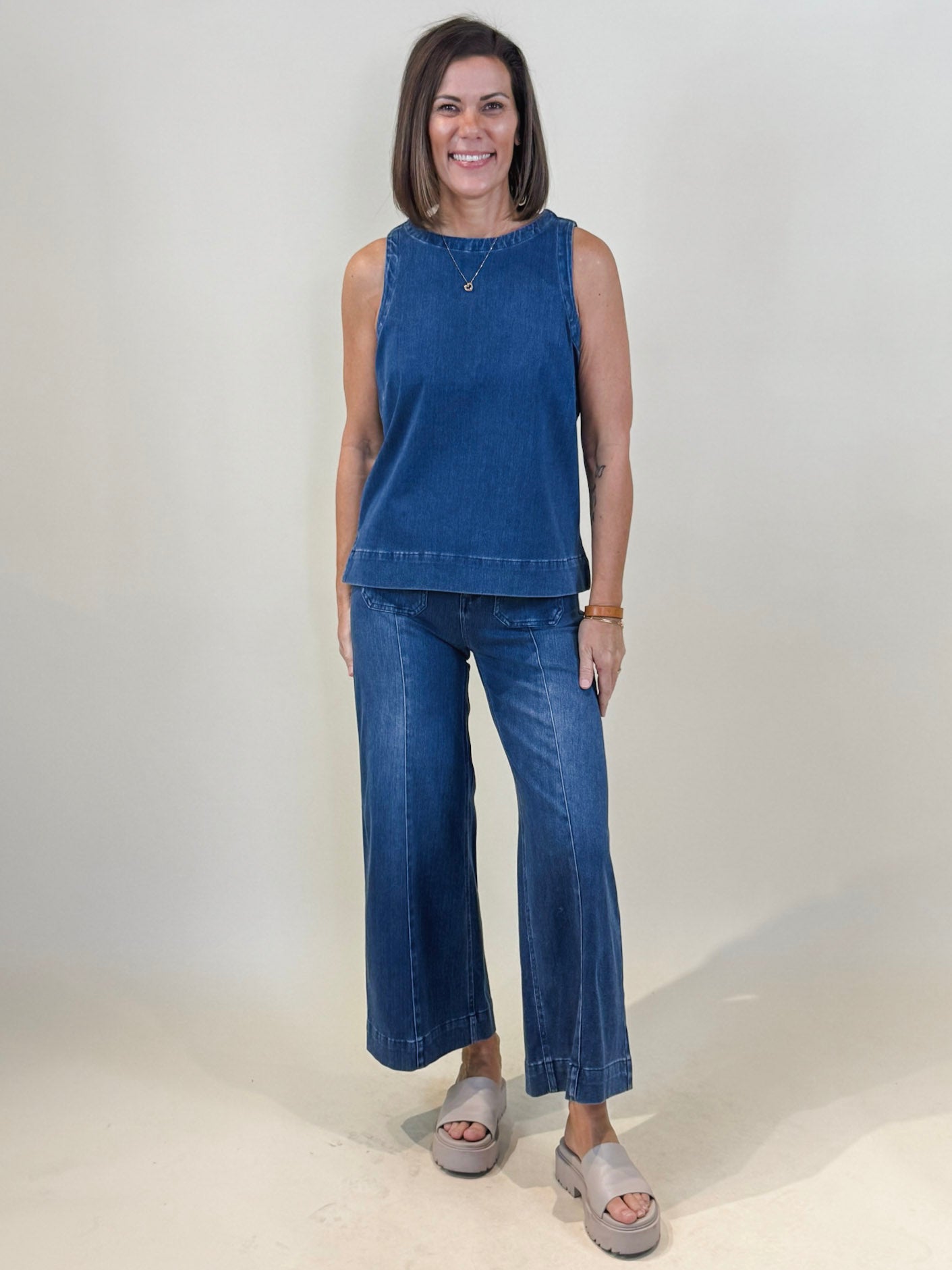 Lottie Wide Crop Pants