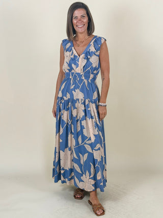 [Z Supply] Malene Bloom Floral Maxi Dress