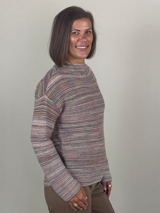 Lania Boat Neck Long Sleeve Sweater