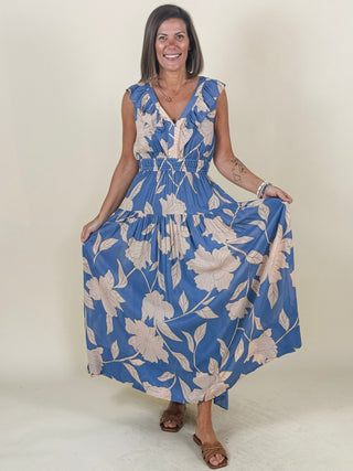 [Z Supply] Malene Bloom Floral Maxi Dress