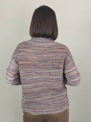 Lania Boat Neck Long Sleeve Sweater