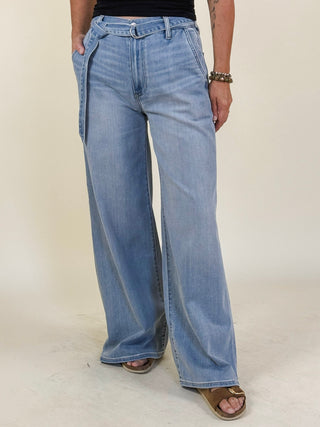[Liverpool] Super Stride High Rise with Belt, 32" Inseam