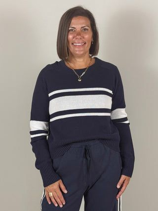 [Z Supply] Stripe Stand In Sweater