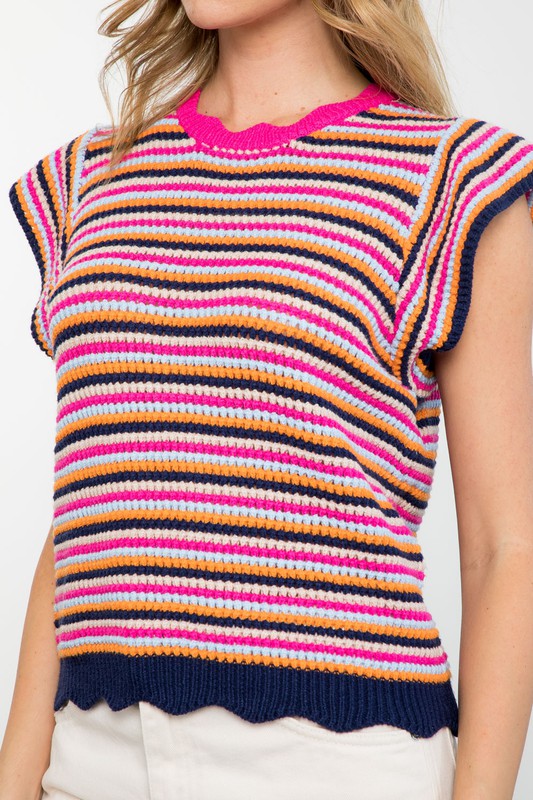 Multicolor Mood Knit Top