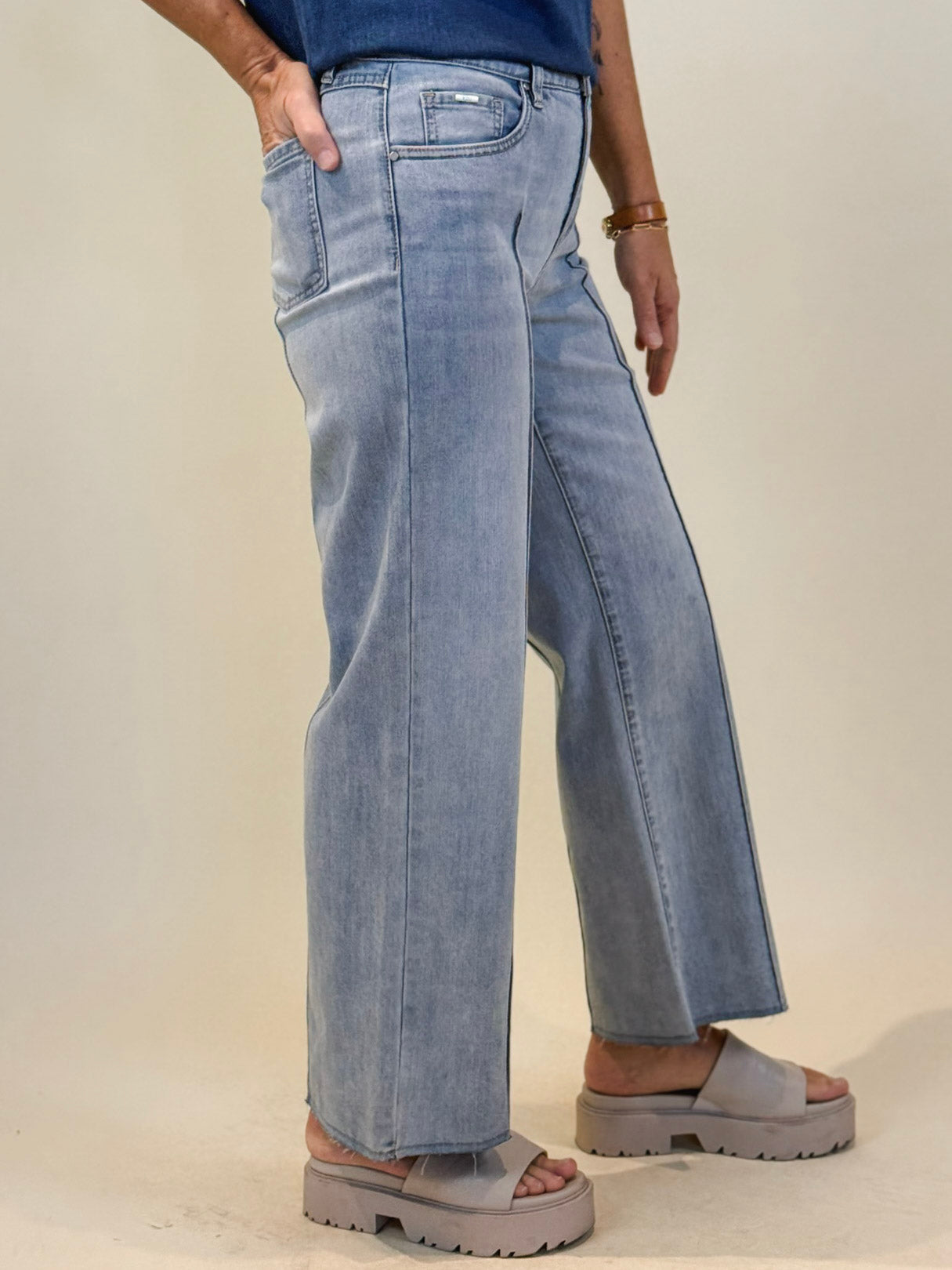 Olivia Wide Ankle Denim