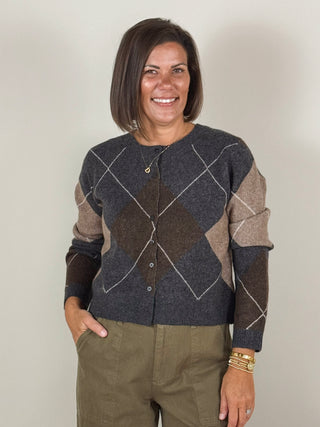[Z Supply] Medina Argyle Cardigan