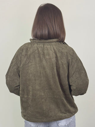 Cynthia Cinched Hem Bomber Jacket