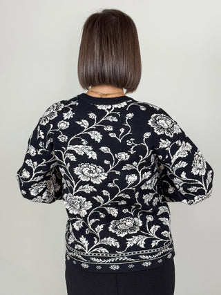 Sutton Jacquard Sweater