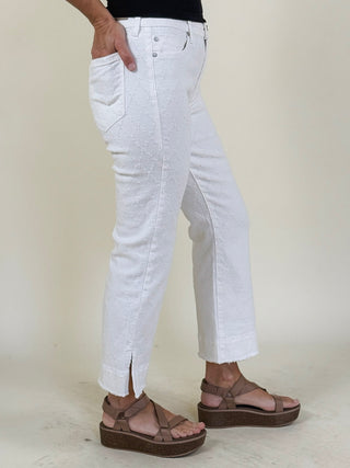 [Liverpool] Hannah Crop Flare Jeans, 25.5" Inseam