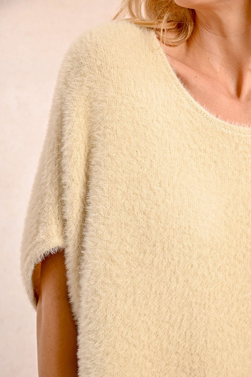 Liz Fuzzy Dolman Sweater