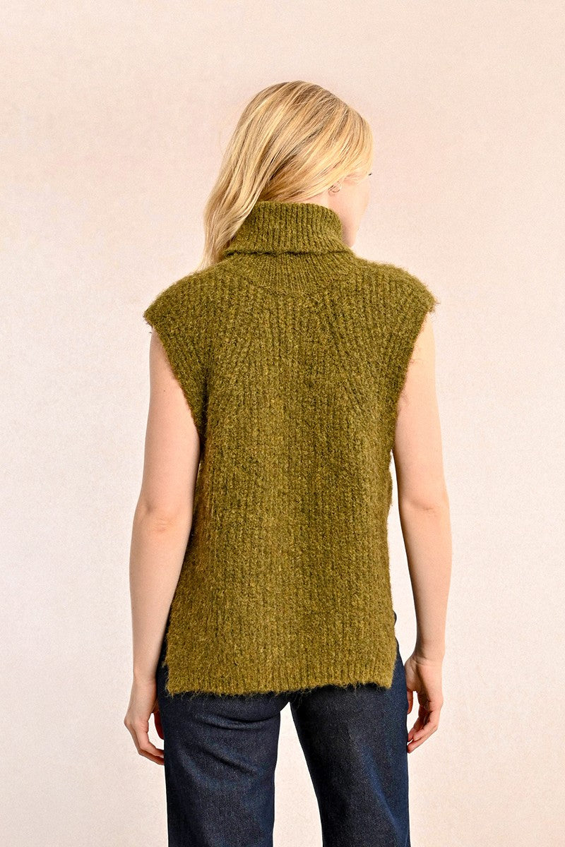 Clara Sleeveless Layering Sweater