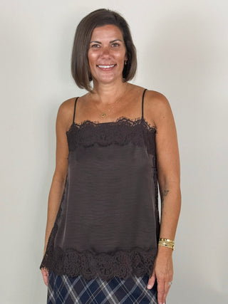 [Z Supply] Roselle Lace Trim Cami