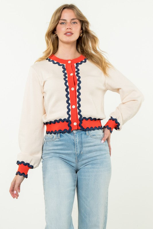 Sasha Button Up Cardigan