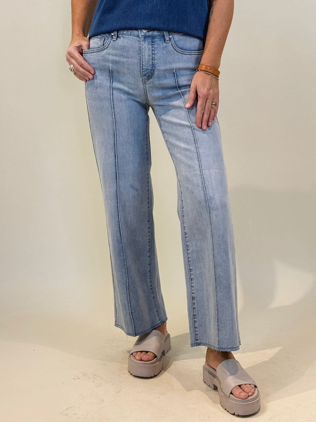 Olivia Wide Ankle Denim