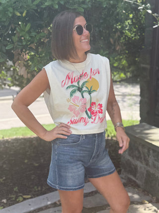 Made for Sunny Days Muscle Tee
