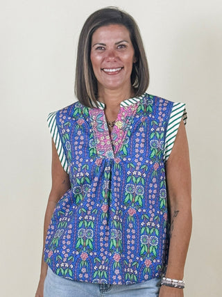 Pam Floral Pattern Top