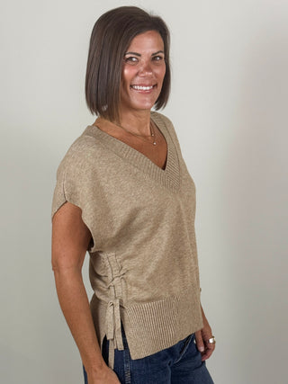 [Liverpool] Dollie Side Tie Dolman Sleeve Sweater