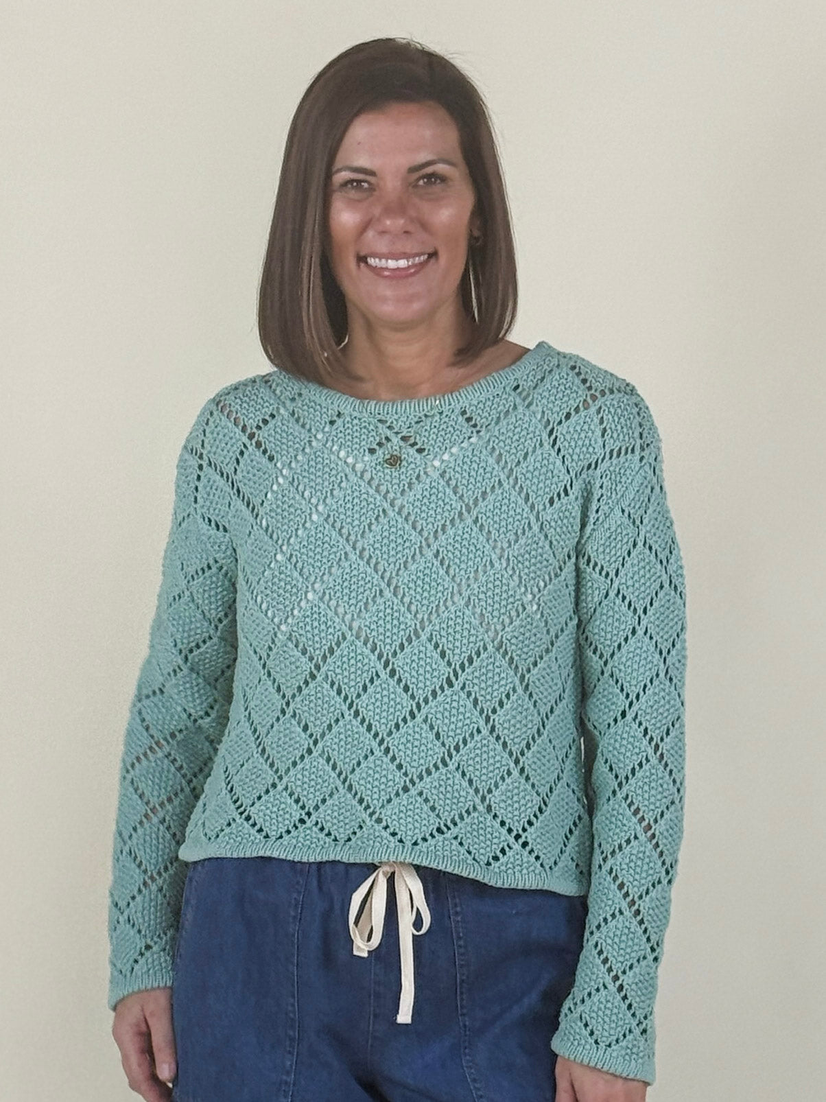 [Z Supply] Hullen Crochet Sweater