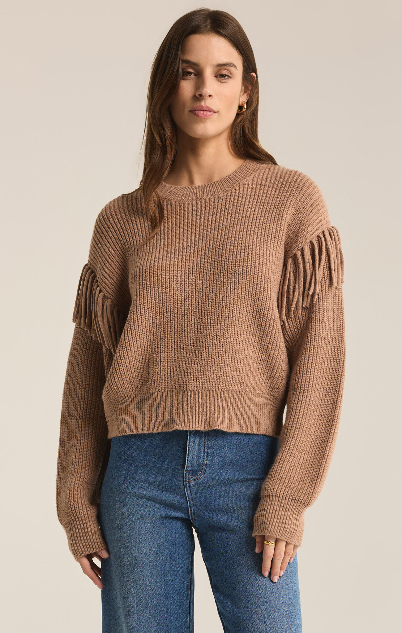 [Z Supply] On The Fringe Sweater