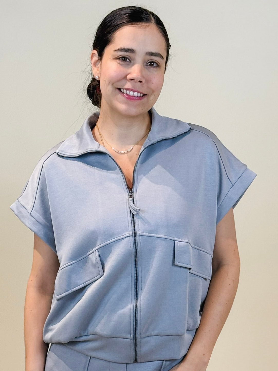 Penny Buttery Soft Short Sleeve Jacket