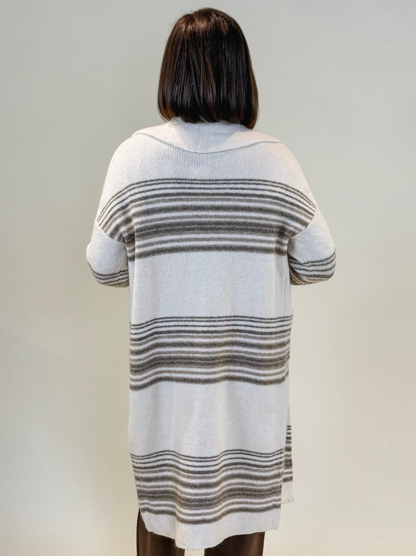 Myra Shawl Collar Duster Cardigan